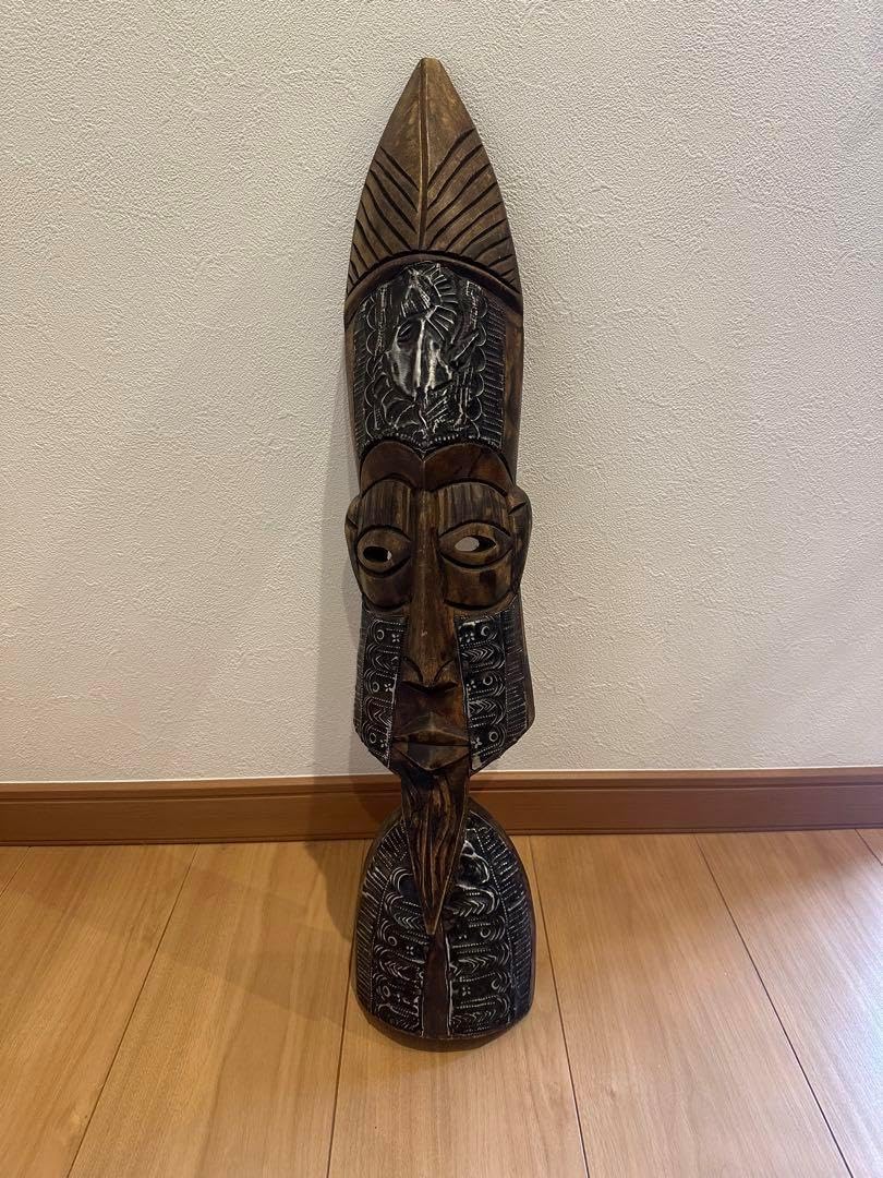 アフリカのアートマスクお面仮面　民芸品骨董プリミティブアート アフリカ アートマスク お面 仮面 民芸品骨董プリミティブアート